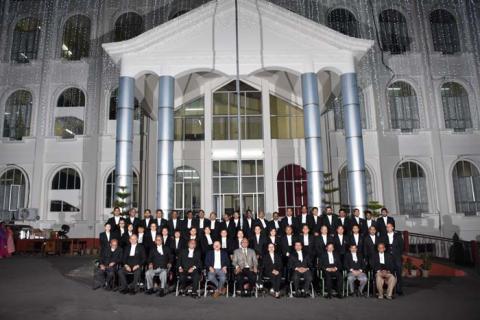 Pictures of Advocate in front of high court