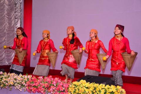 Girls dance  group