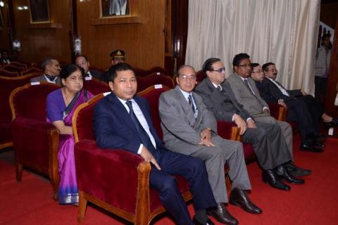 Esteemed Dignitaries at the Swearing Ceremony