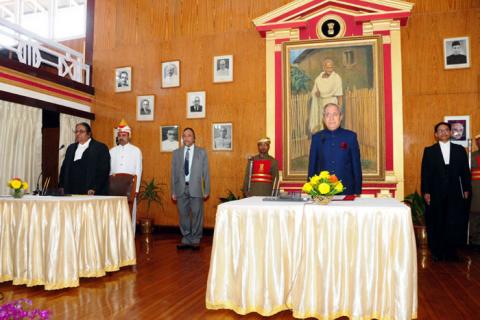 Swearing in Ceremony of Hon'ble Mr Justice Uma Nath Singh